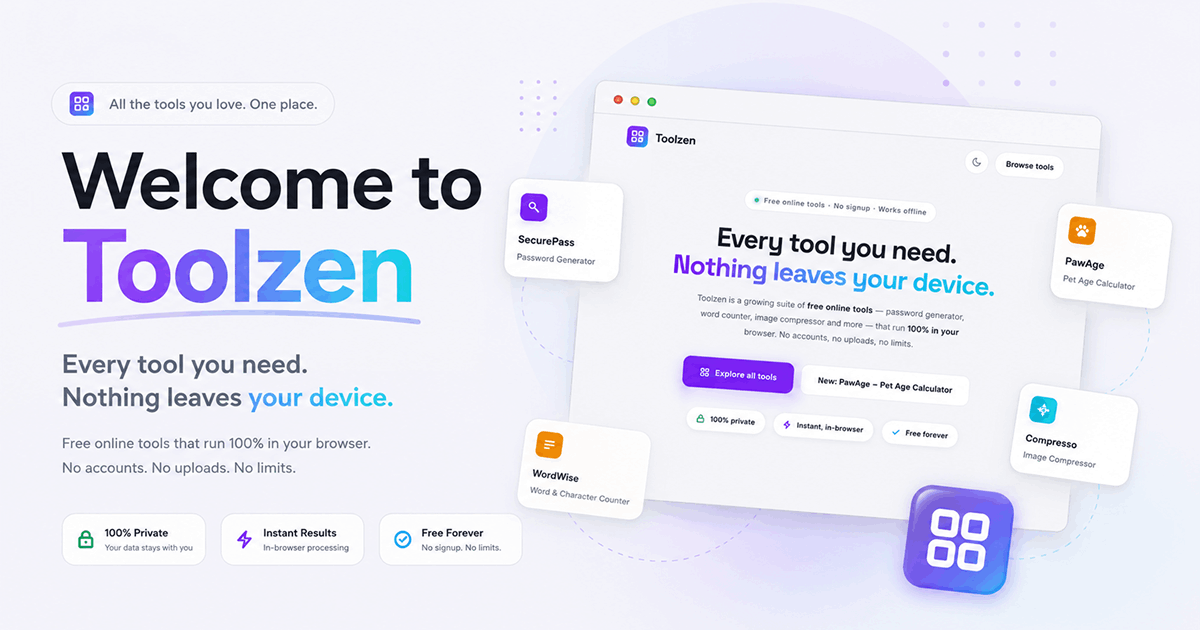 Welcome to the Toolzen Blog